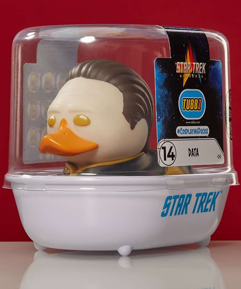 TUBBZ Cosplay Duck Collectible " Star Trek Data "