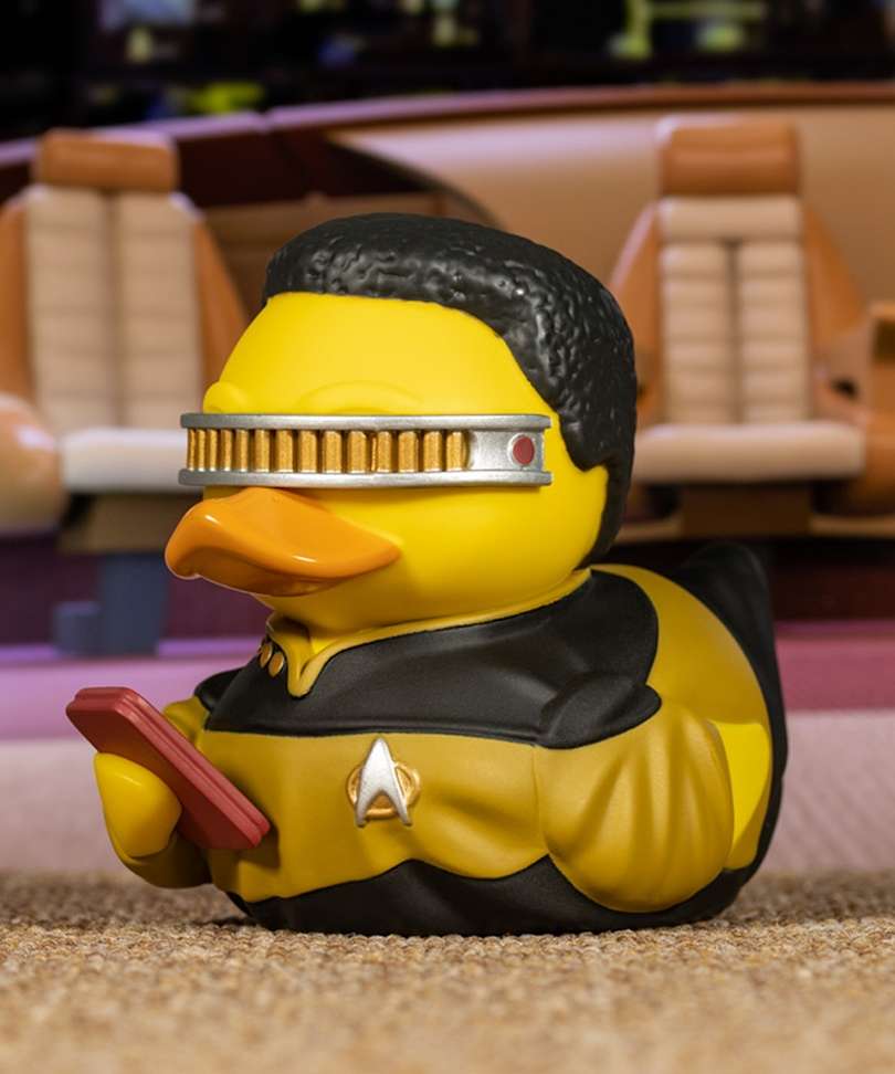 TUBBZ Cosplay Duck Collectible "  Star Trek Geordi La Forge"