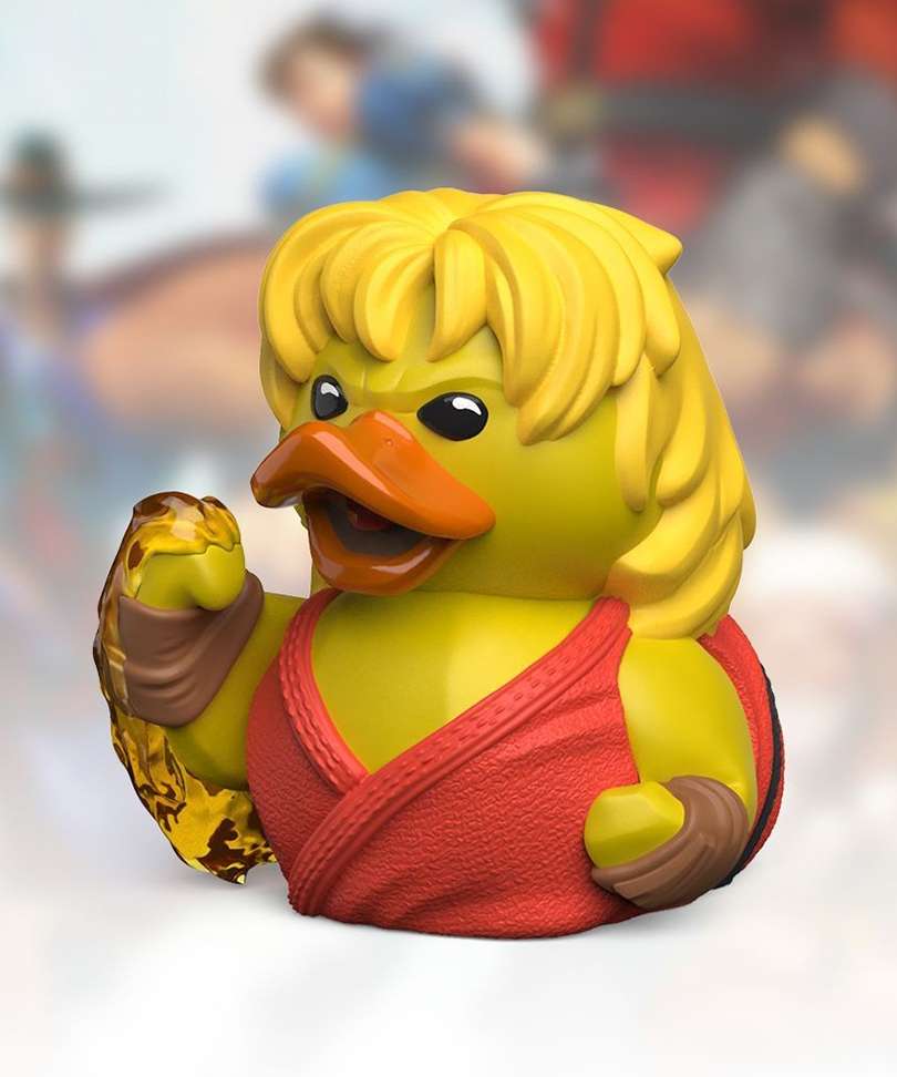 TUBBZ Cosplay Duck Collectible " Street Fighter Ken "