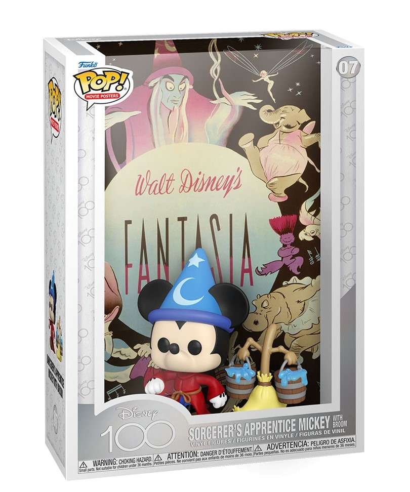 Funko Pop Disney " Sorcerer's Apprentice Mickey with Broom "