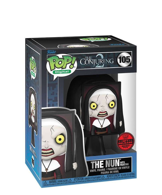 Funko Pop Digital "The Nun with Painting (Legendary)"