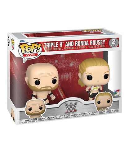 Funko Pop WWE " Triple H and Ronda Rousey (2-Pack) "