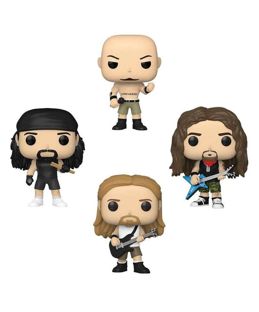 Funko Pop Music " Philip Anselmo / Vinnie Paul / Dimebag Darrell / Rex Brown "